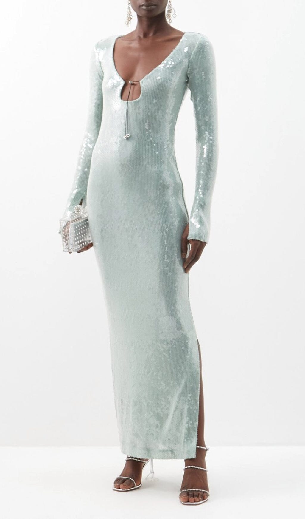 ETTELE MAXI DRESS IN LIGHT MINT Party Dress styleofcb 