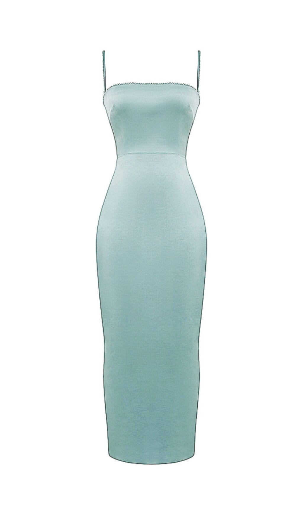 LIGHT JADE MAXI DRESS styleofcb 