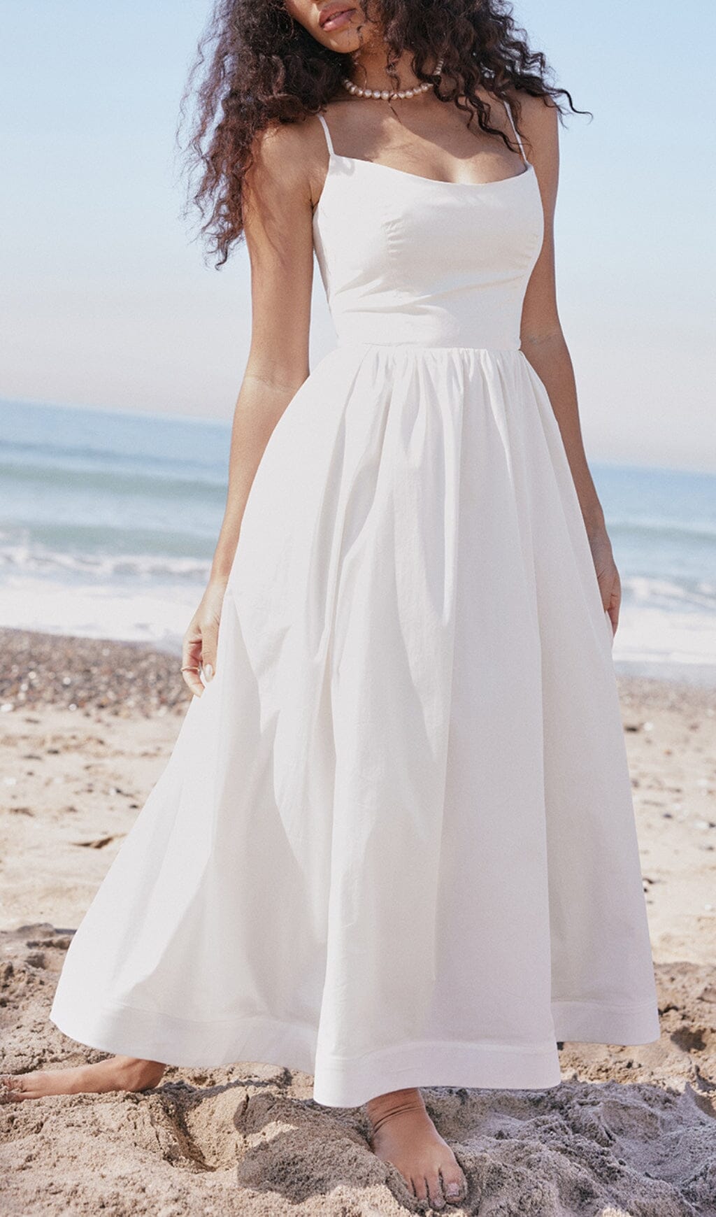 IVORY CORSET SUNDRESS styleofcb 