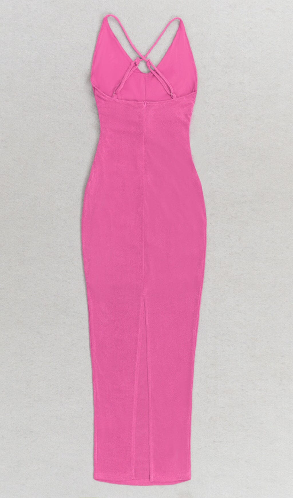 ROSE EMBELLISHED RUFFLED MIDI DRESS IN PINK