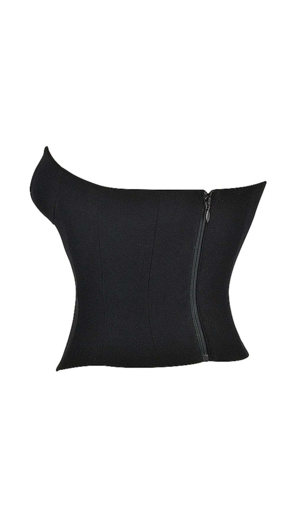 BLACK PLUNGE CORSET styleofcb 