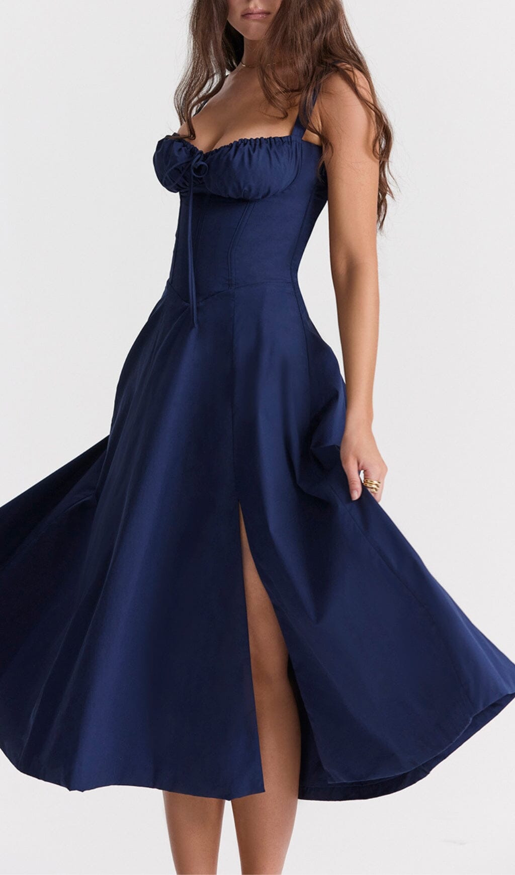 FRENCH NAVY BUSTIER SUNDRESS styleofcb 