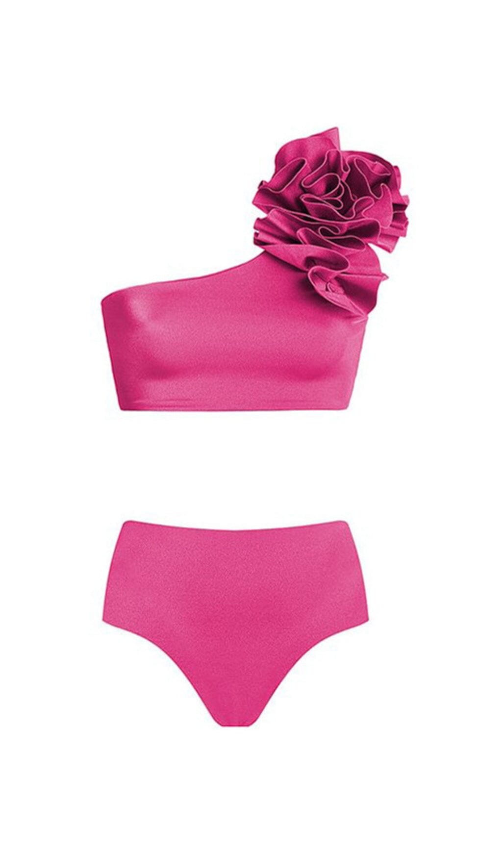 SHOULDER DETAIL TWO-PIECE SWIM SET styleofcb 