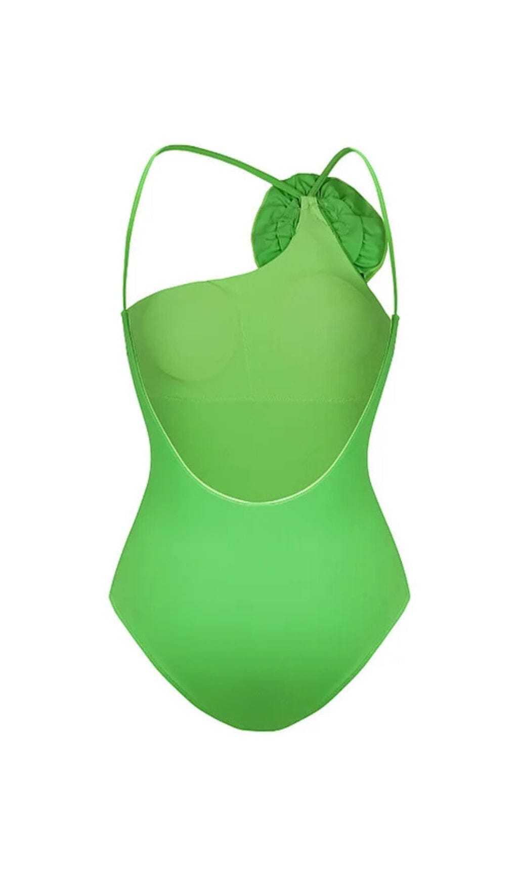 FLOWER DECOR BACKLESS ONE PIECE SWIMSUIT styleofcb 