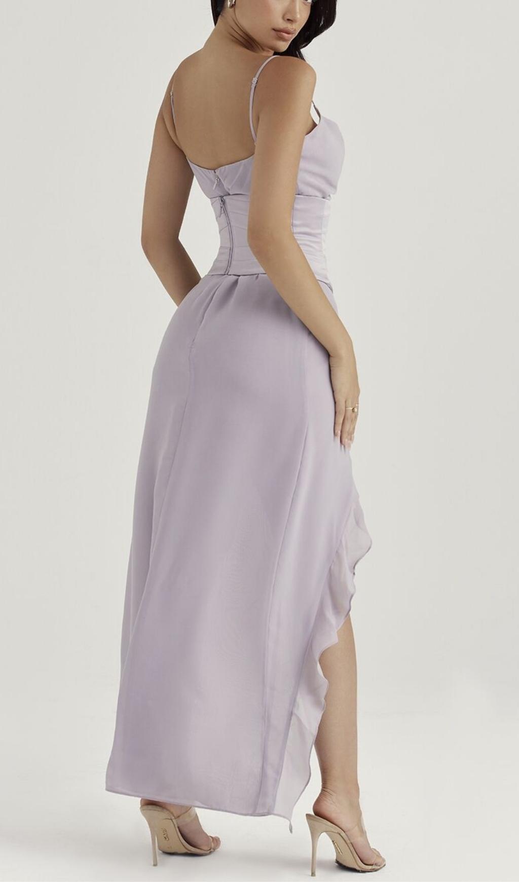 BANDAGE BACKLESS CORSET MAXI DRESS Dresses styleofcb 