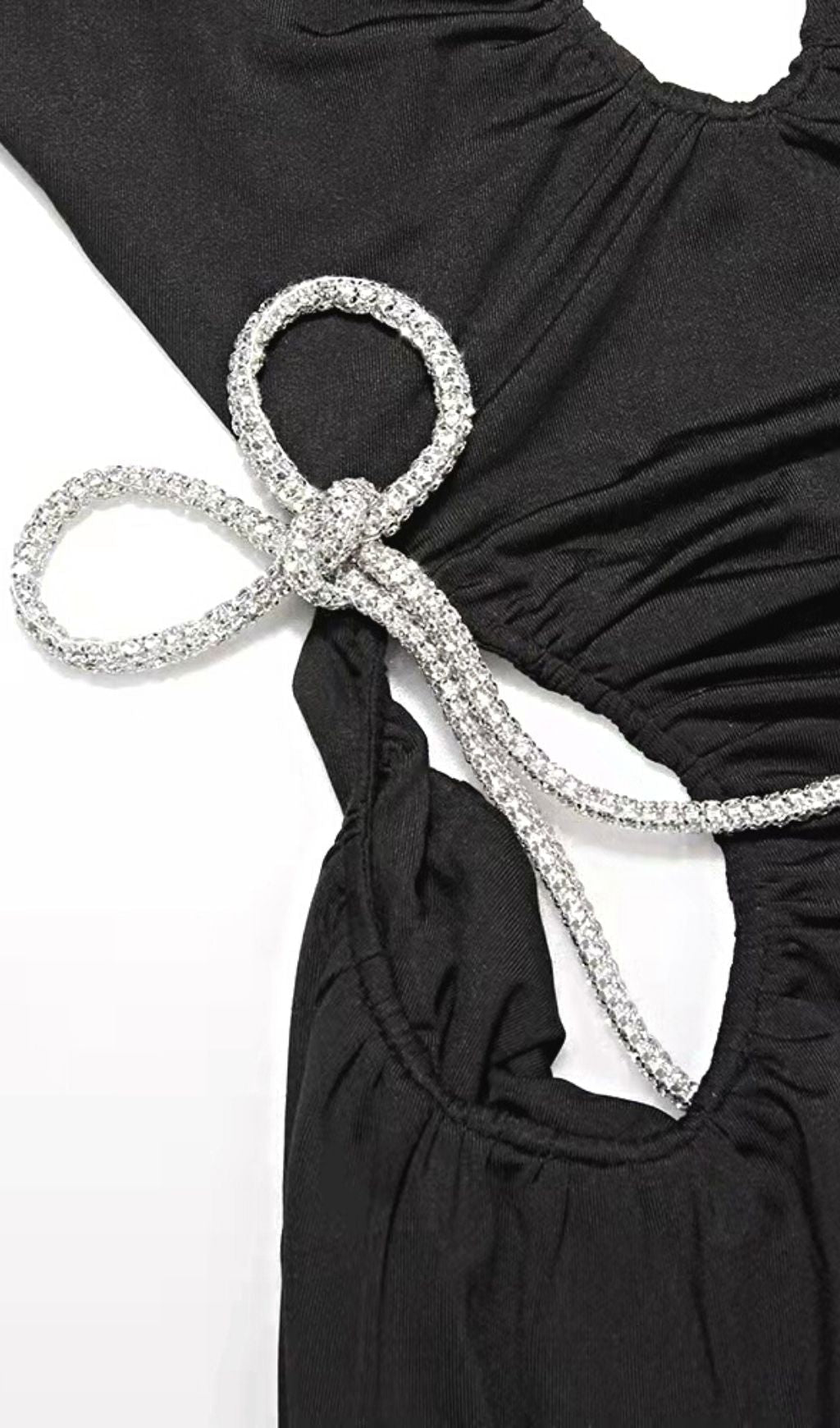 CUT OUT BODYCON MINI DRESS IN BLACK Dresses styleofcb 
