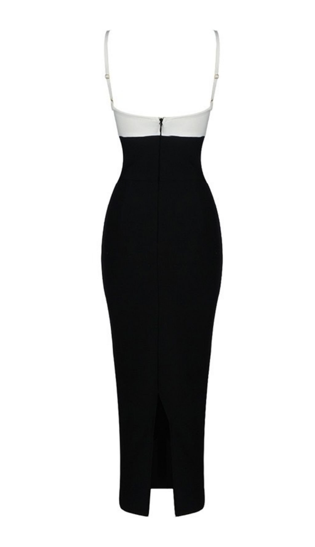 HOLLOW BANDAGE DRESS - BLUE ohmogo 