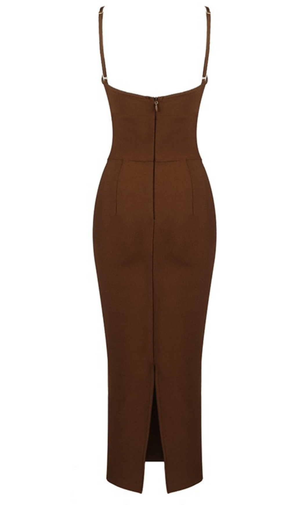 HOLLOW BANDAGE DRESS - BLUE ohmogo 