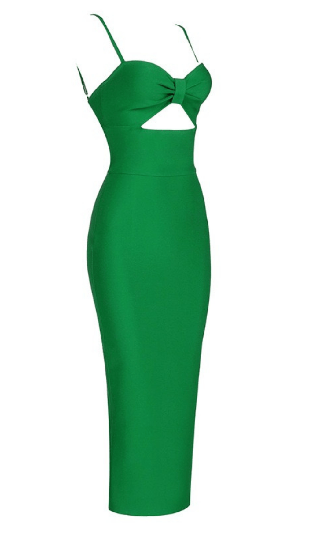 HOLLOW BANDAGE DRESS - BLUE ohmogo 