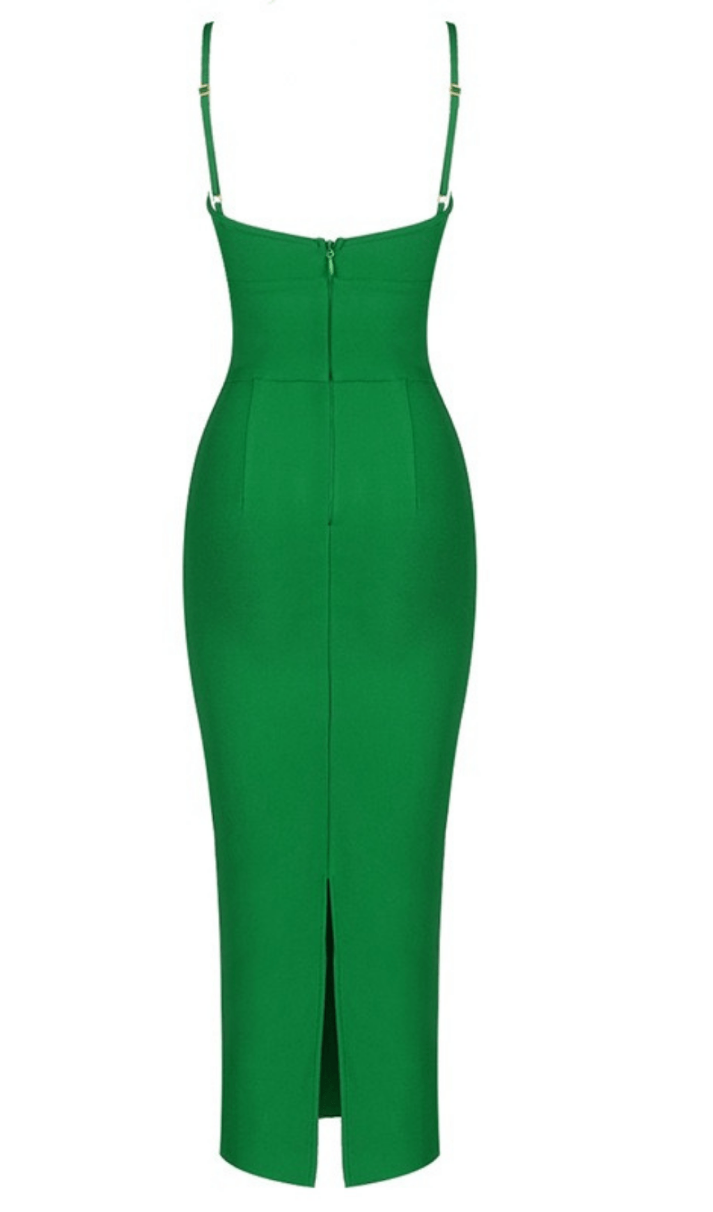 HOLLOW BANDAGE DRESS - BLUE ohmogo 