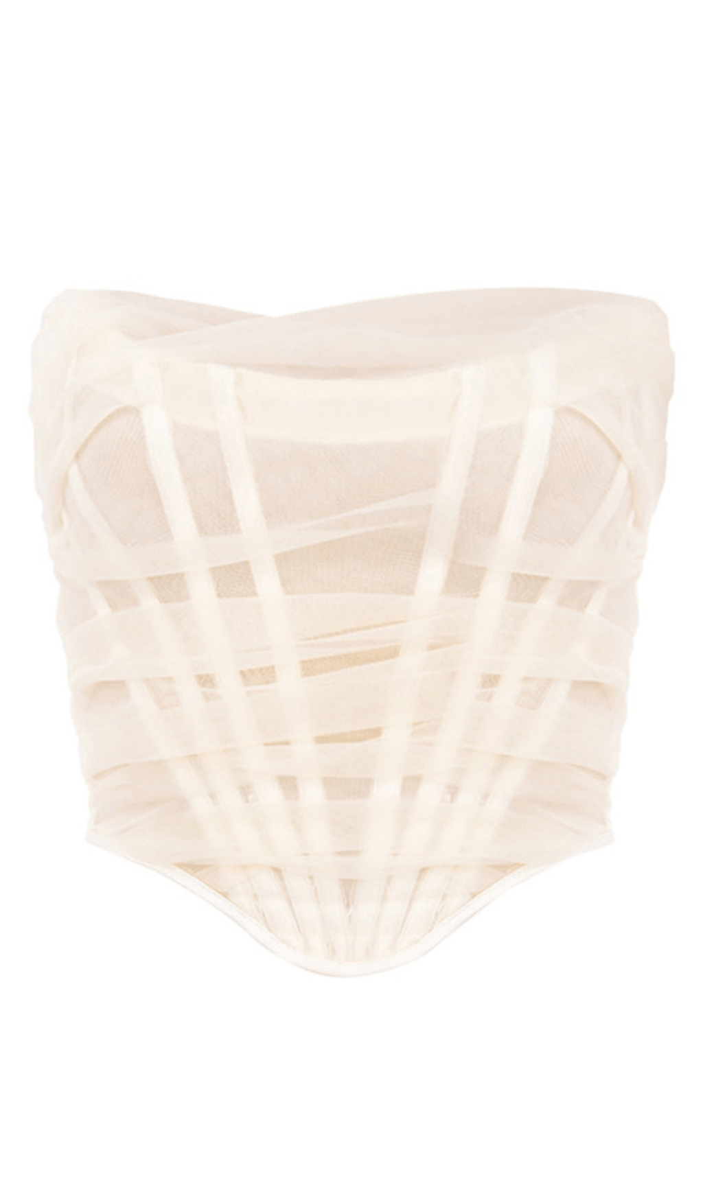 Herringbone mesh corset styleofcb 