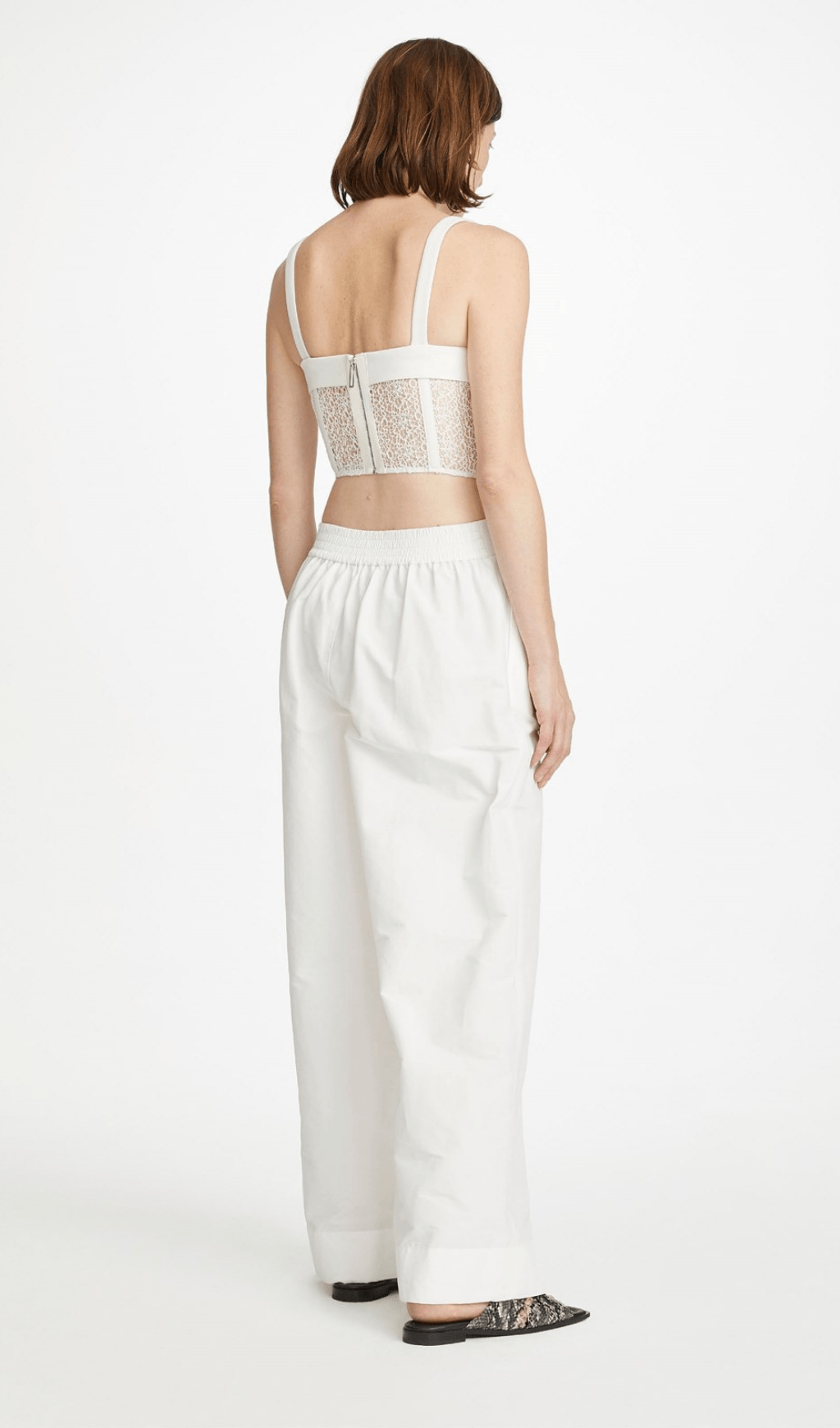 Hollow lace mesh top styleofcb 