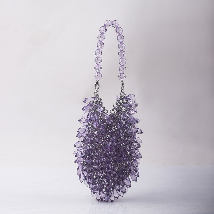 DRIP RHINESTONE MINI CLUTCH
