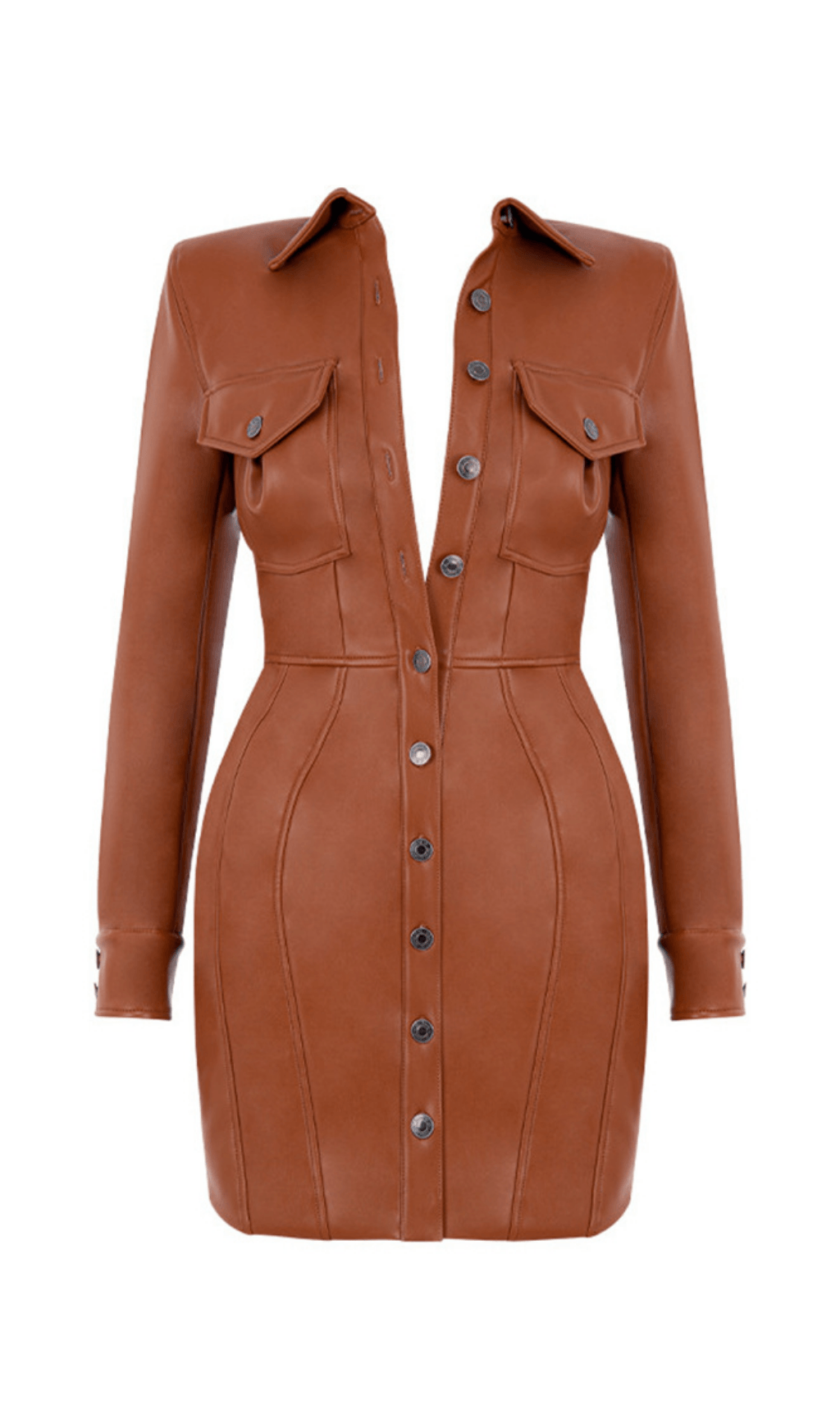 PU leather high waist dress styleofcb 