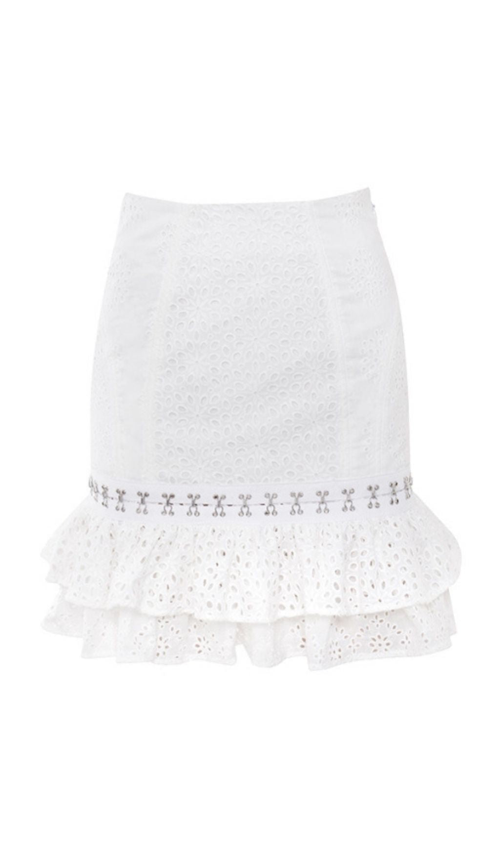 RUFFLE TWO PIECE SET IN WHITE Dresses styleofcb 