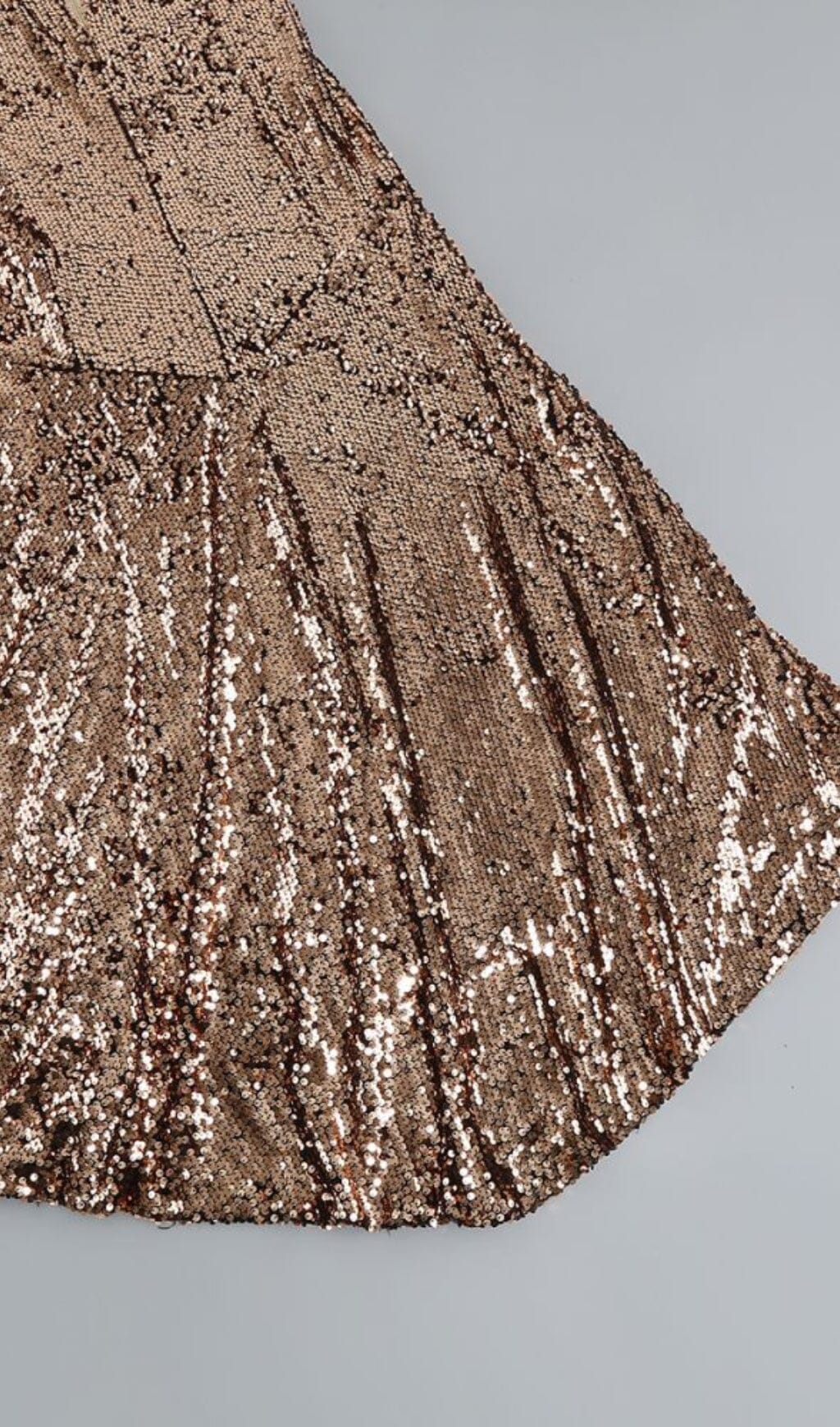 SEQUIN CLEOPATRA TWO PIECE SUIT IN METALLIC DRESS STYLE OF CB 